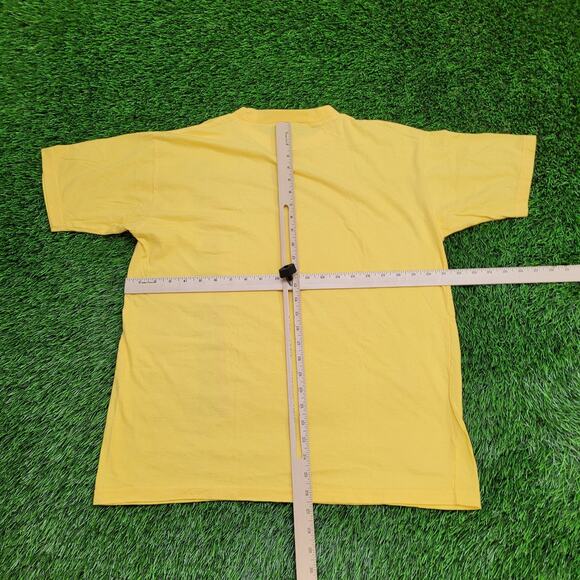 Vintage 90s Paradise-Island Shirt Large 21x27 Yellow - Picture 3 of 12